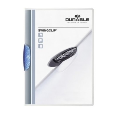 226006-DOSSIER CLIP SWINGCLIP 2260 TR.30h AZUL precio por 25 unidades