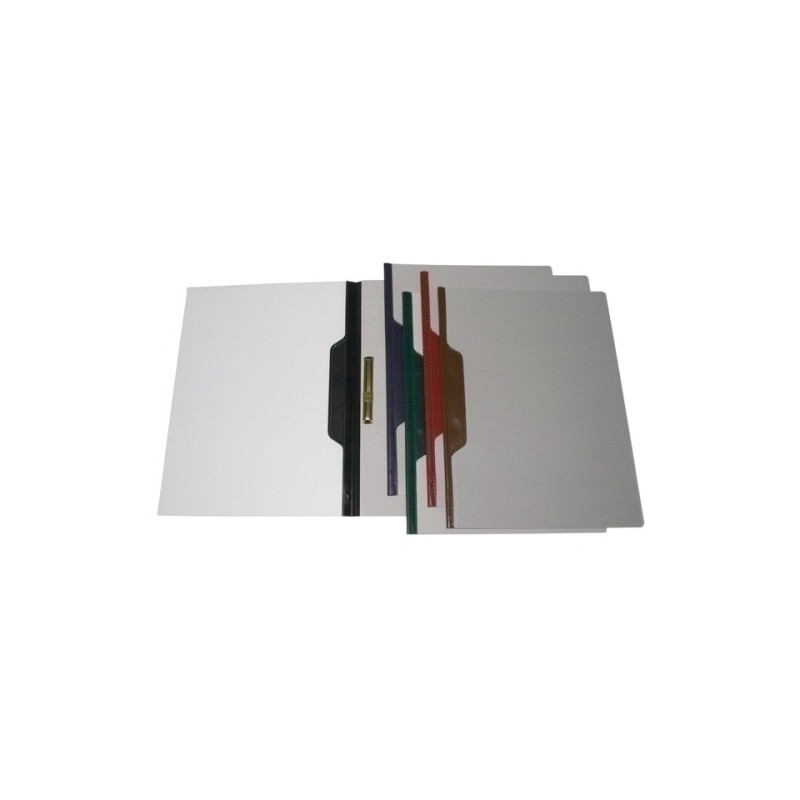 05060030-DOSSIER FASTENER GRAF. PVC Fº LM.CV.AZUL precio por 50 unidades