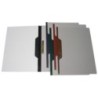 05060030-DOSSIER FASTENER GRAF. PVC Fº LM.CV.AZUL precio por 50 unidades