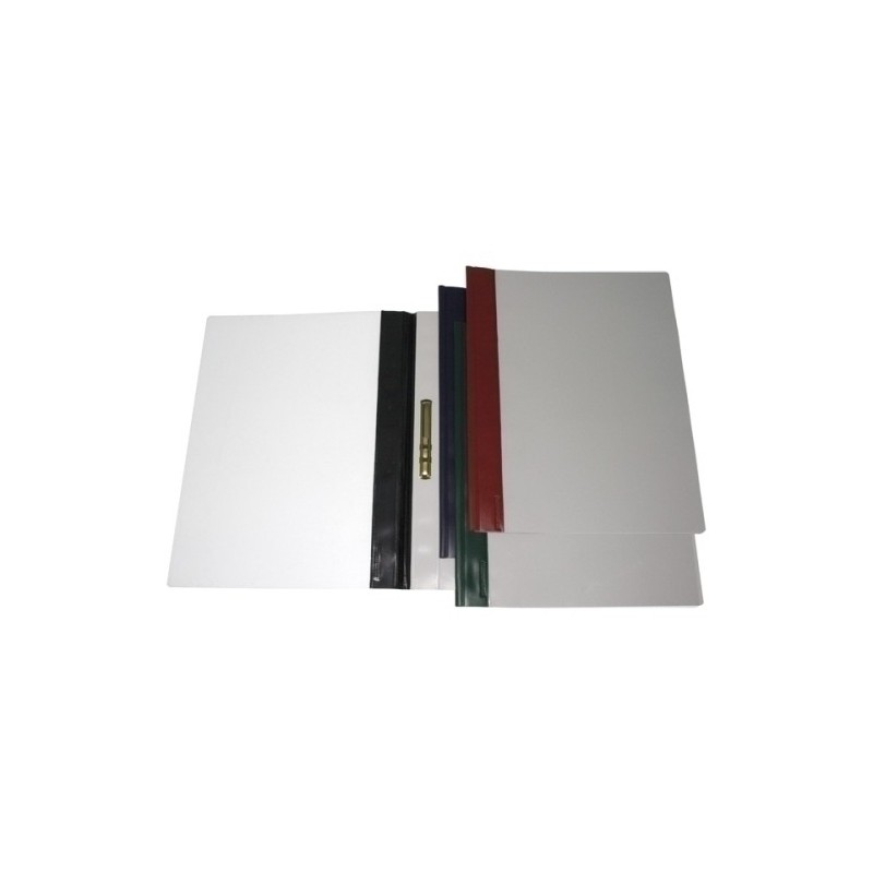 05020010-DOSSIER FASTENER GRAF. PVC A4 LM.RC.NEGR precio por 50 unidades