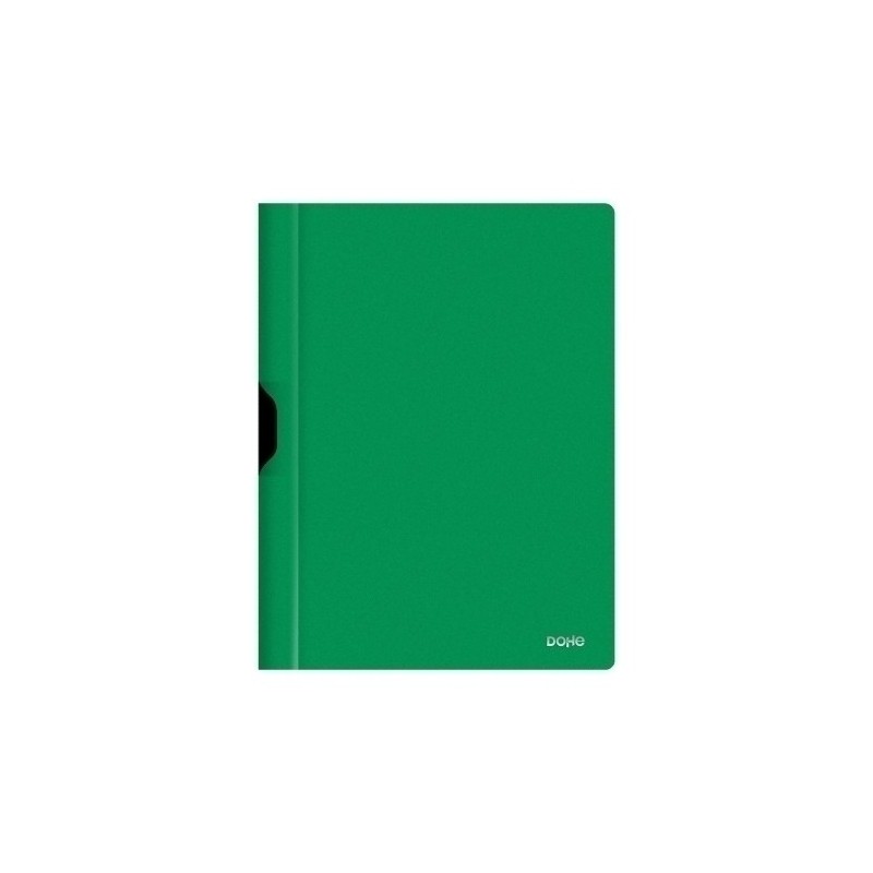 90416-DOSSIER CLIP PP A4 p.MET.30h VD. precio por 8 unidades