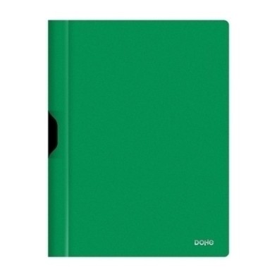90416-DOSSIER CLIP PP A4 p.MET.30h VD. precio por 8 unidades
