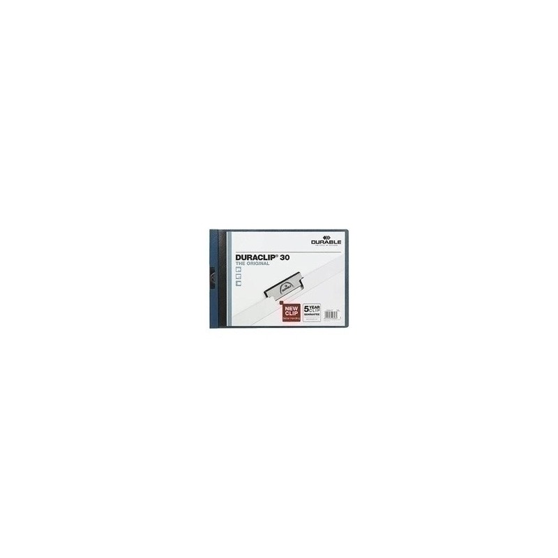224607-DOSSIER CLIP DURACLIP A4 AP.2246 30h AZ. precio por 25 unidades