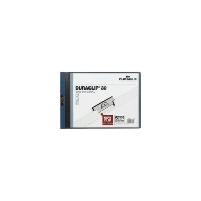 224607-DOSSIER CLIP DURACLIP A4 AP.2246 30h AZ. precio por 25 unidades