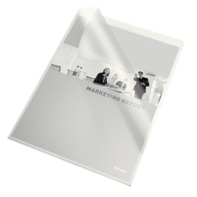 18203-DOSS.ANG.RECT.ESSEL.PP 80µ A4 TR P/100 precio por 1 unidades