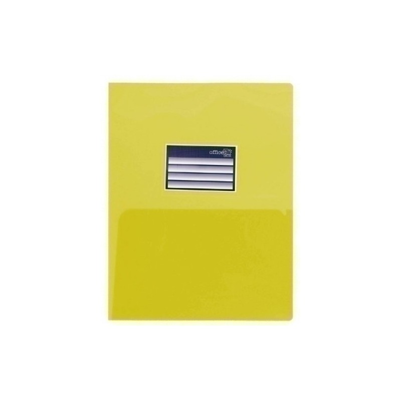 27653-DOSSIER DOBLE BOLSA OFFICE BOX PP A4 AM precio por 10 unidades