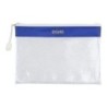 91223-DOSSIER SOBRE DOHE CREM. A5 PVC AZUL precio por 12 unidades