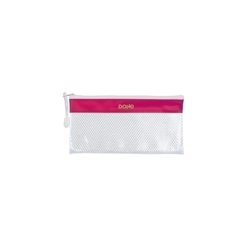 91227-PORTATODO DOHE CREM. PVC ROSA precio por 12 unidades