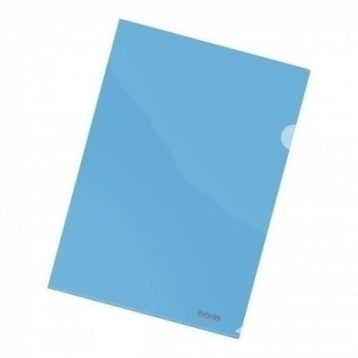 91469-DOSS.ANG.RECT.DOHE PP 120µ A4 AZUL P/10 precio por 1 unidades