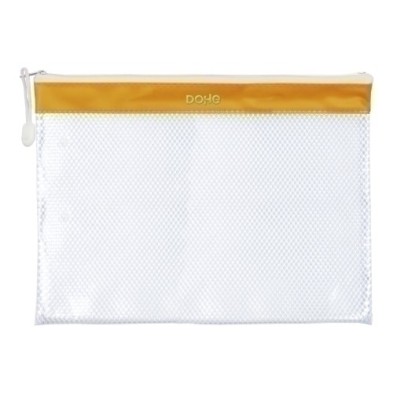 91219-DOSSIER SOBRE DOHE CREM. A4 PVC AMARILLO precio por 12 unidades
