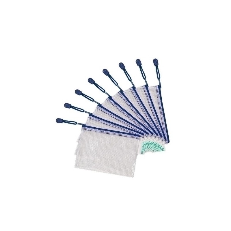 509061-DOSSIER SOBRE TARIFOLD CREM.PVC A6 P/8 A precio por 5 unidades