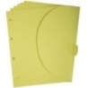 121304-DOSSIER SOBRE TARIFOLD CARTON VLC.A4 P/6 precio por 1 unidades