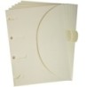 150302-DOSSIER SOBRE TARIFOLD CARTON VLC.A4 P/6 precio por 1 unidades