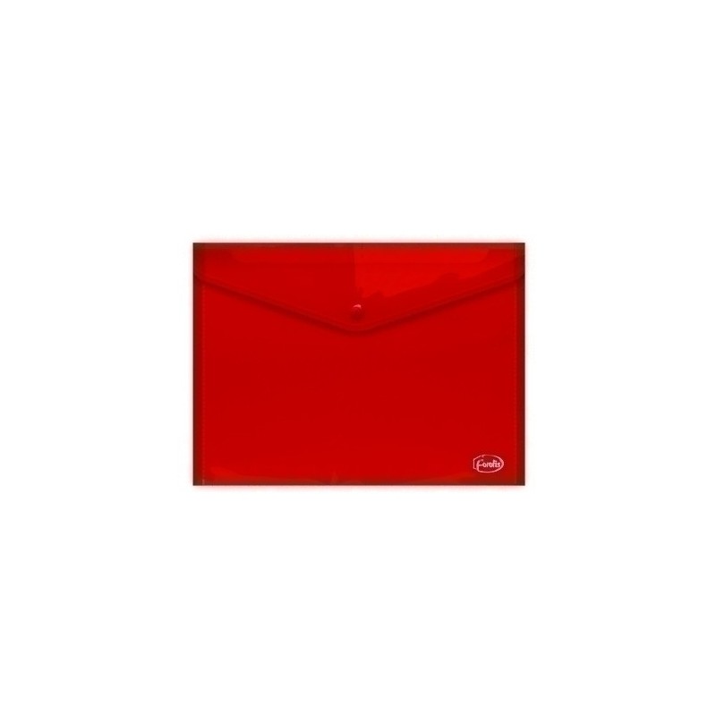91176-DOSSIER SOBRE FOROFIS PP BRC.A4 ROJO OP. precio por 12 unidades