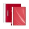 91217-DOSSIER CLIP FOROFIS PVC A4 ROJO precio por 12 unidades
