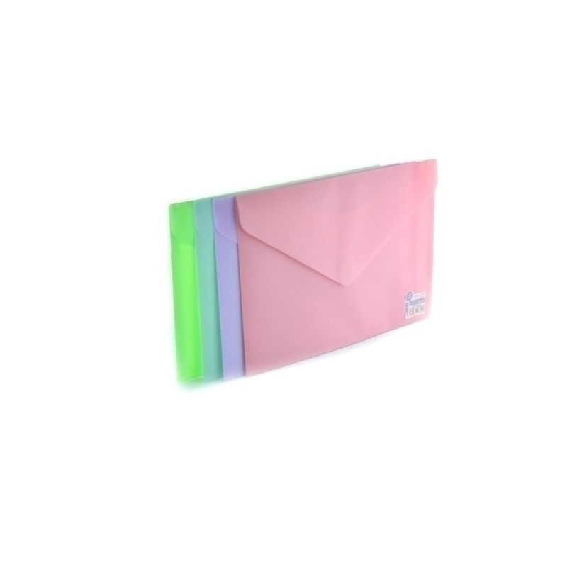 90105-DOSSIER SOBRE OB PP V-LOCK A4+ BLUSH precio por 10 unidades