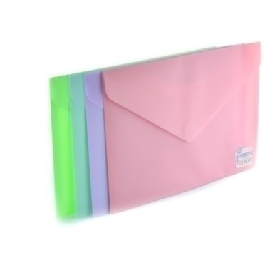 90105-DOSSIER SOBRE OB PP V-LOCK A4+ BLUSH precio por 10 unidades
