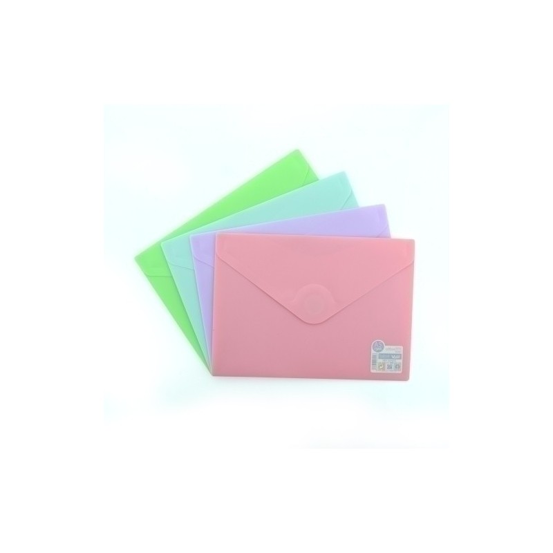 90405-DOSSIER SOBRE OB PP V-LOCK A5 BLUSH precio por 10 unidades