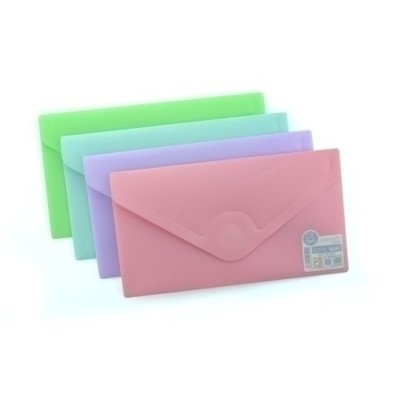 90505-DOSSIER SOBRE OB PP V-LOCK RECIBO BLUSH precio por 10 unidades