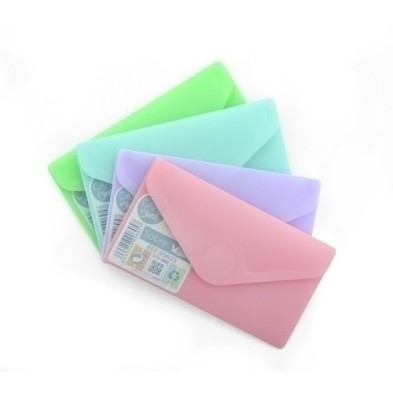 90605-DOSSIER SOBRE OB PP V-LOCK TARJETA BLUSH precio por 10 unidades