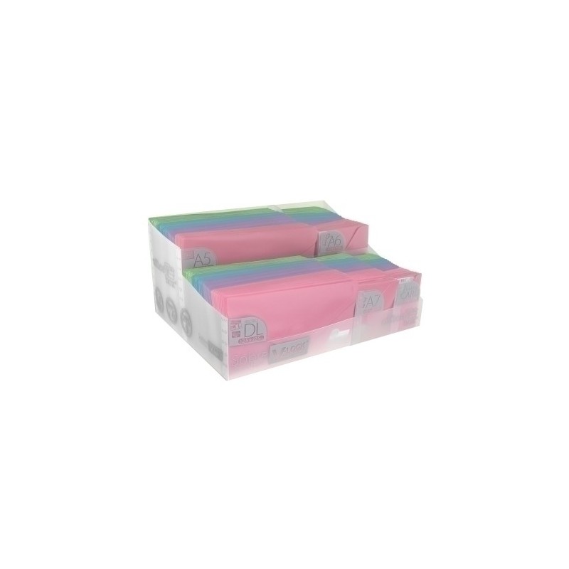 92505-DOSSIER SOBRE OB PP V-LOCK BLUSH EXP.250 precio por 1 unidades