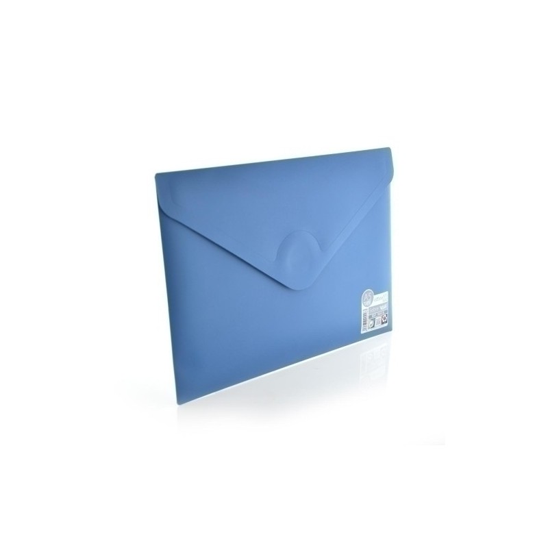 90418-A-DOSSIER SOBRE OF.B. VLC.PP A5 AZUL precio por 10 unidades