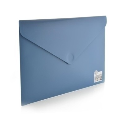 90118-A-DOSSIER SOBRE OF.B. VLC.PP A4+ AZUL precio por 10 unidades
