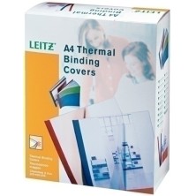 177159-T.TERM. LEITZ A4 3 mm 240 g BLANCO C/100 precio por 1 unidades