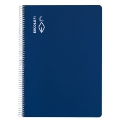 180945405-BLOCK ESCOLOFI A4 80h CD.4 70g AZUL precio por 5 unidades