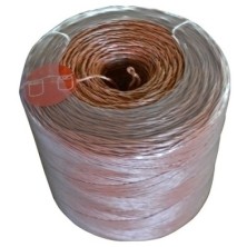 28174-CORDEL PLASTICO ROJO ROLLO 1200 m. precio por 1 unidades