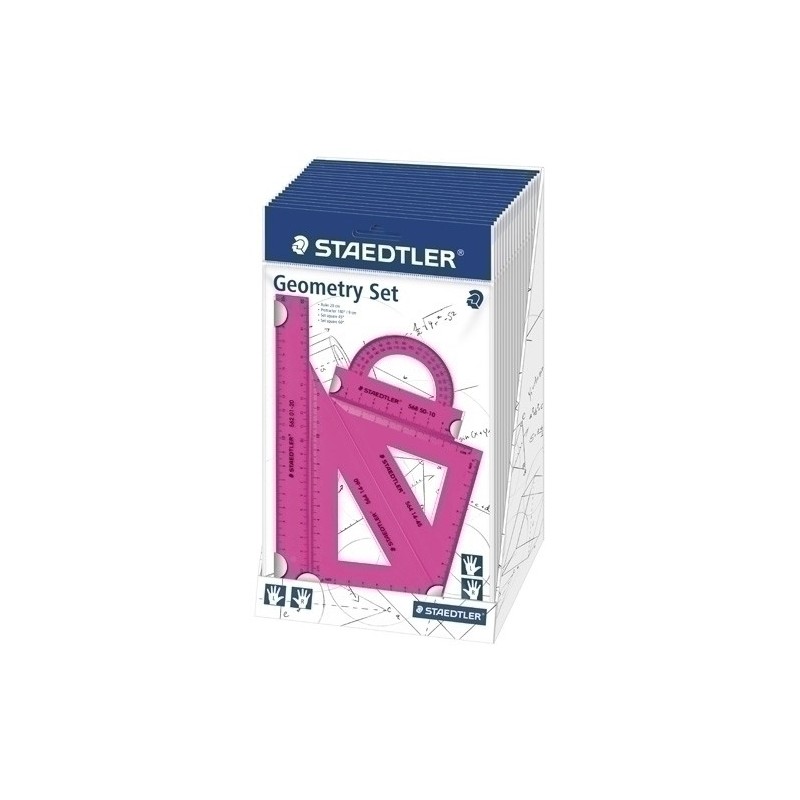 569 PB4N18-EQUIPO DIBUJO STAEDTLER 20 CMS EXP.18 precio por 1 unidades