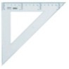 4201925-ESCUADRA CRISTAL SAFTA 25 CENTIMETROS precio por 20 unidades