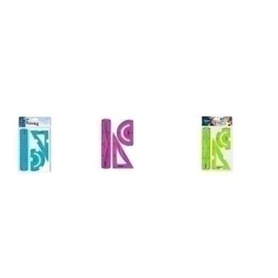 86917-EQUIPO DIBUJO CENTRUM FLEXIBLE 20 CM precio por 24 unidades