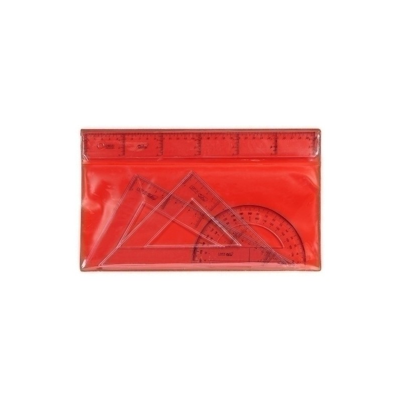 942001-EQUIPO DIBUJO SAFTA 25 CENTIMETROS precio por 10 unidades