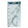 942901-EQUIPO DIBUJO SAFTA 25 CENTIMETROS precio por 10 unidades