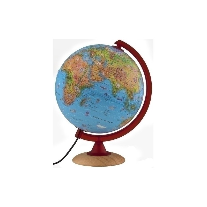 0325CRZOSPLLR-ESFERA TECNODIDAT.FyP CIRCUS C/LUZ 25cm precio por 1 unidades