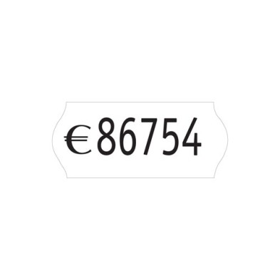 1531011/1530011-ETIQ.PRECIOS PRYSE 26x12 ONDA BLANCO precio por 1 unidades