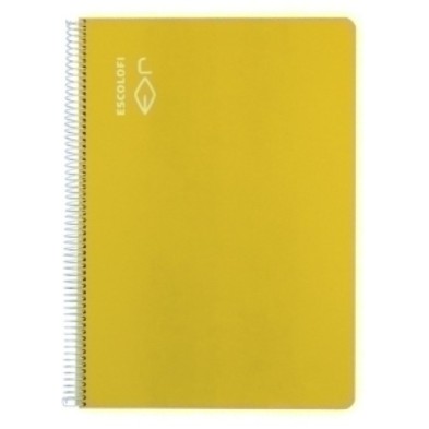 180939403-BLOCK ESCOLOFI A4 80h PT.3 70g AMARILLO precio por 5 unidades