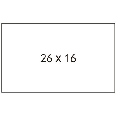 100919-ETIQ.PRECIOS APLI REM.26x16 BLANCO precio por 1 unidades