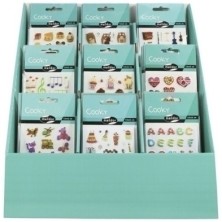 CY068PC-STICKERS MAILDOR COOKY CUMPLE EXP/90 precio por 1 unidades