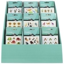 CY076PC-STICKERS MAILDOR COOKY ANIMALES EXP/90 precio por 1 unidades