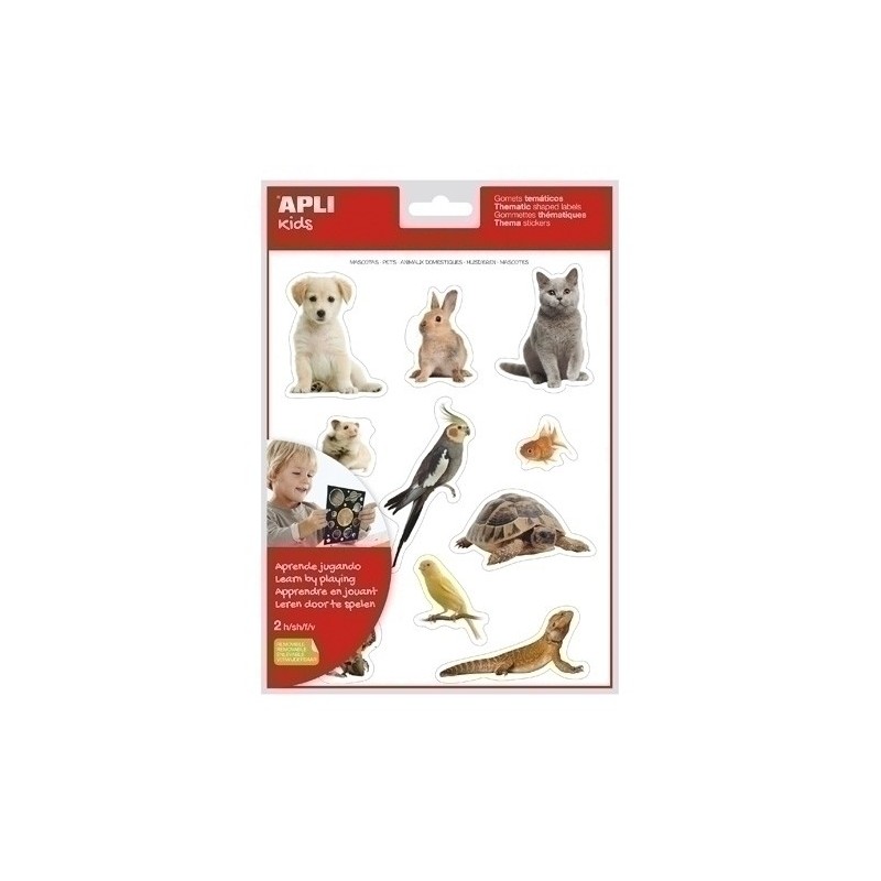 17628-GOMETS APLI (17628) MASCOTAS.Bl.2h precio por 5 unidades