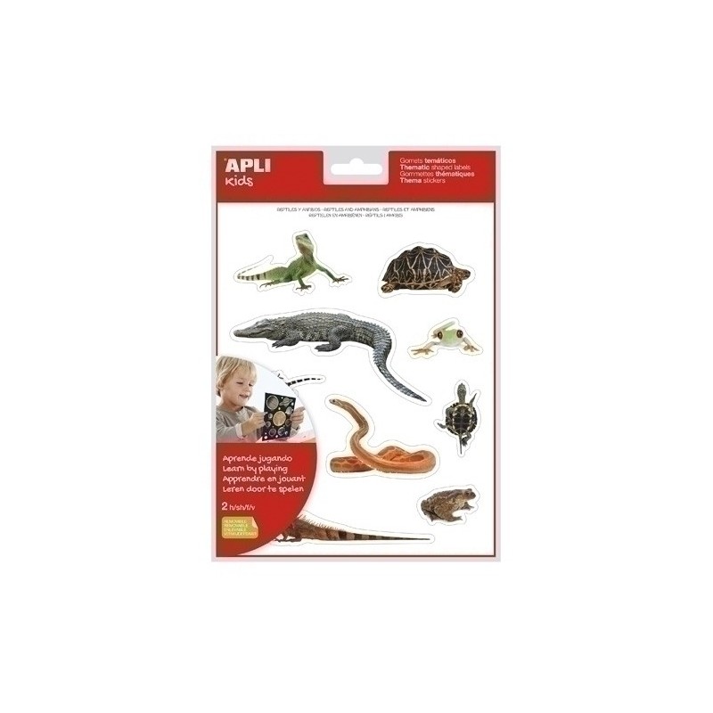 17632-GOMETS APLI (17632) REPTILES.Bl.2h precio por 5 unidades