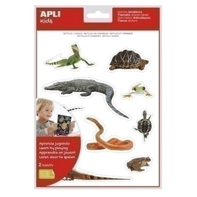 17632-GOMETS APLI (17632) REPTILES.Bl.2h precio por 5 unidades