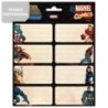 ELE0266-ETIQUETA ESCOLAR ERIK 15.8x20 MARVEL precio por 1 unidades