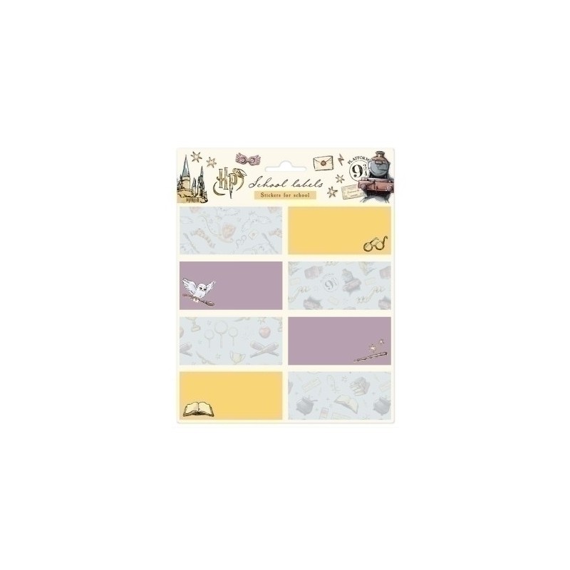 ELE0271-ETIQUETA ESCOLAR ERIK 15.8x20 HARRY POTT precio por 10 unidades