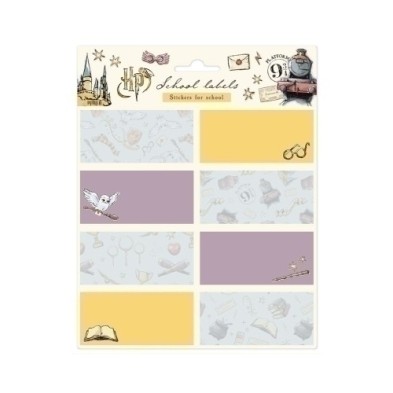 ELE0271-ETIQUETA ESCOLAR ERIK 15.8x20 HARRY POTT precio por 10 unidades