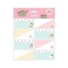 ELE0279-ETIQUETA ESCOLAR ERIK 15.8x20 PUSHEEN FO precio por 10 unidades