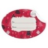 47552-ETIQ.REG. R.250 OVAL. NAVIDAD ROJA precio por 1 unidades