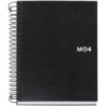MR2553-BLOCK MR NB-4 mic.PP A7 100h CD.5 NEGRO precio por 5 unidades